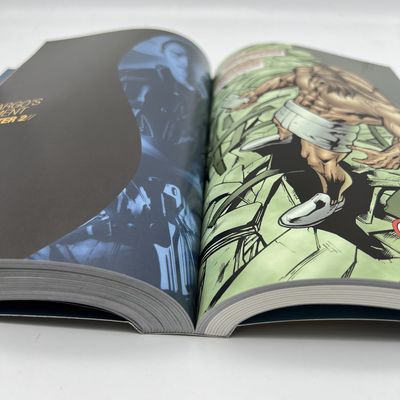 Full Color Comic Book Printing 105gsm Paper Weight 48 - 600 Pages Count