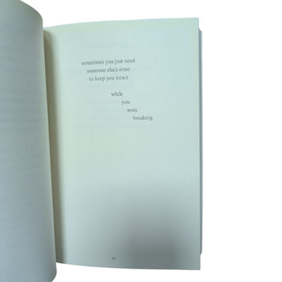 120gsm Uncoated Woodfree Novel Book Printing Service With Matte Lamination 272 Pages