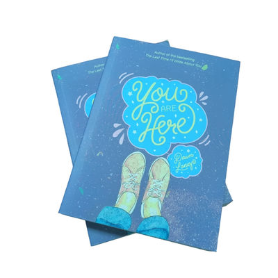 120gsm Uncoated Woodfree Novel Book Printing Service With Matte Lamination 272 Pages