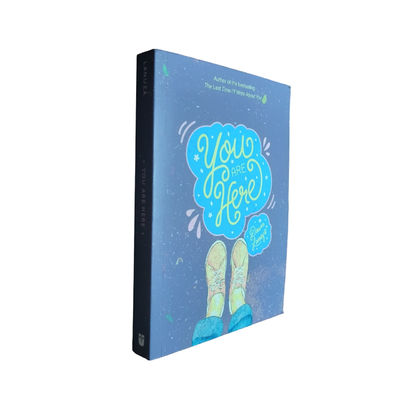120gsm Uncoated Woodfree Novel Book Printing Service With Matte Lamination 272 Pages